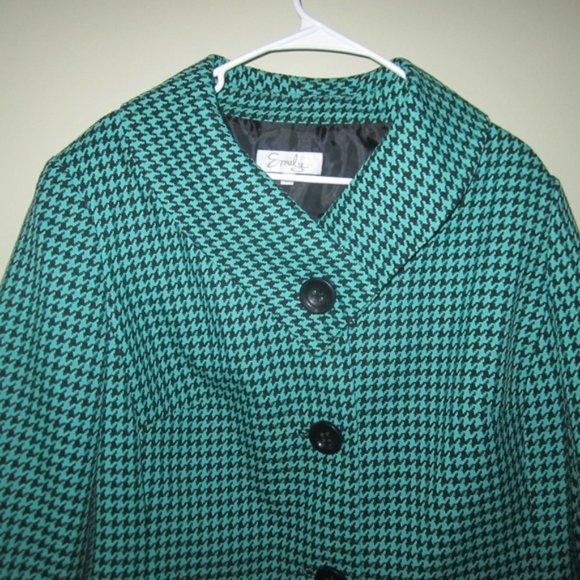 emily Jackets & Blazers - Emily Houndtooth Blazer